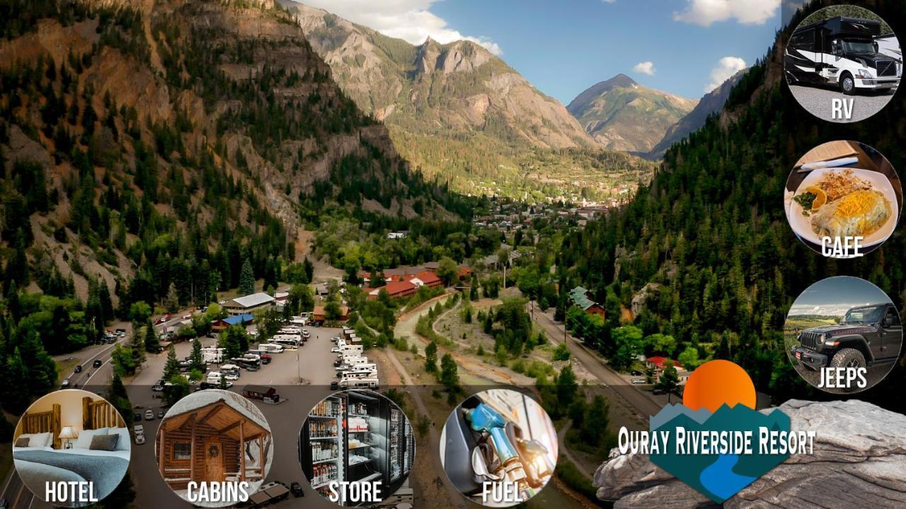 Ouray Riverside Resort - Inn & Cabins Exterior foto